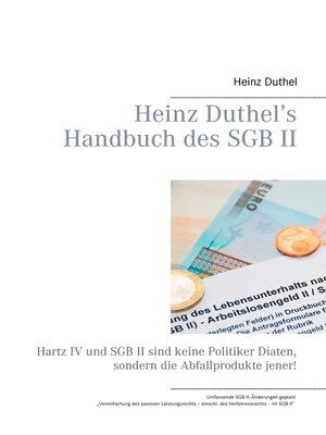 cover image of Heinz Duthel's Handbuch des SGB II